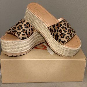 Platform Slip-On Sandal